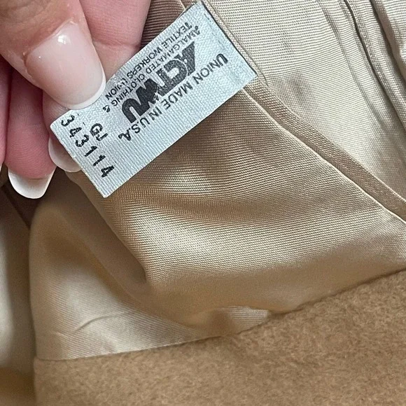 Polo University Club By Ralph Lauren Wool Blazer Coat Made in USA Two Button - Picture 7 of 8